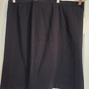 Plus Size Black Skirt Jones New York 2X